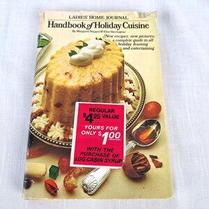 Vintage 1970 Handbook of Holiday Cuisine Ladies Home Journal by M Happel. 1st Ed